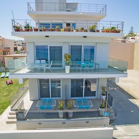 Sonja Beachfront Apartments Kato Daratso Ngoại thất bức ảnh