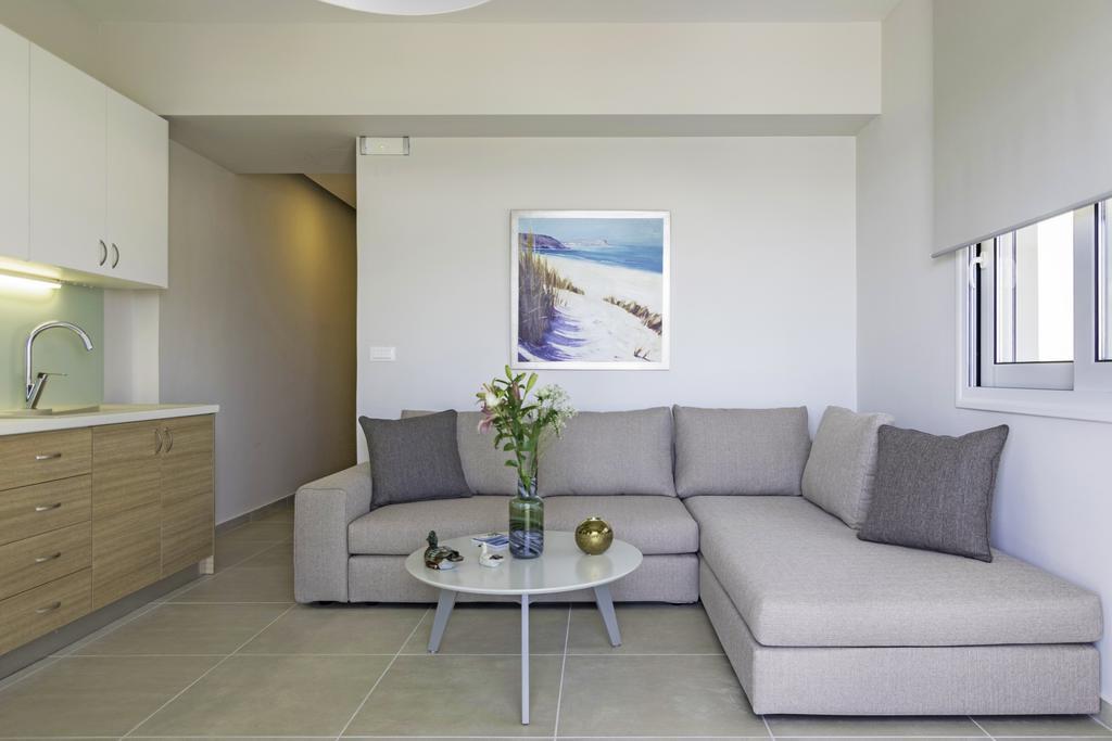 Sonja Beachfront Apartments Kato Daratso Ngoại thất bức ảnh
