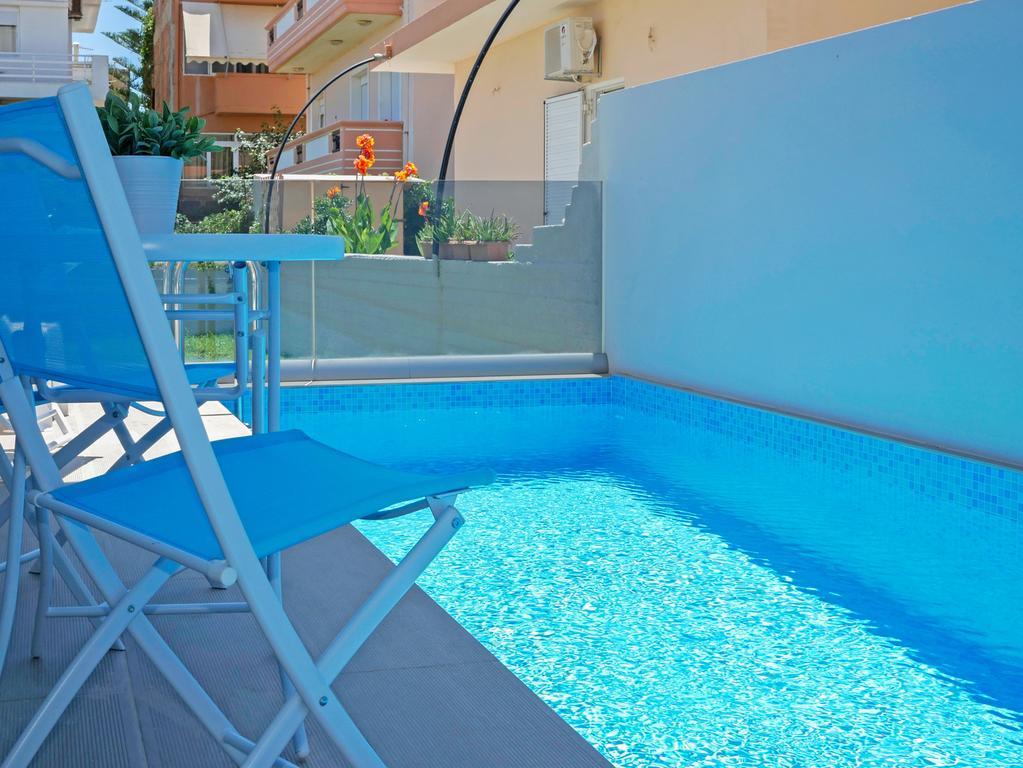 Sonja Beachfront Apartments Kato Daratso Ngoại thất bức ảnh