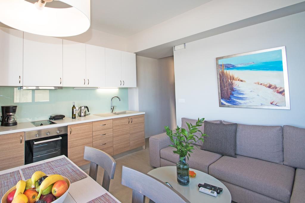 Sonja Beachfront Apartments Kato Daratso Ngoại thất bức ảnh