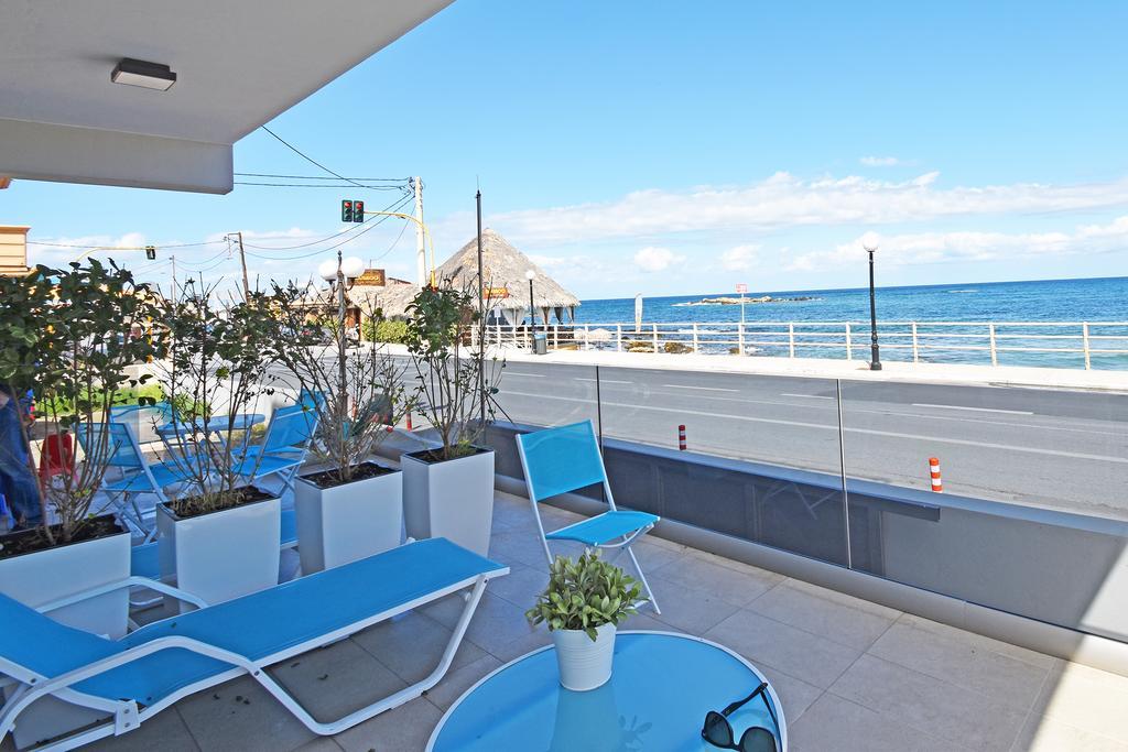 Sonja Beachfront Apartments Kato Daratso Ngoại thất bức ảnh