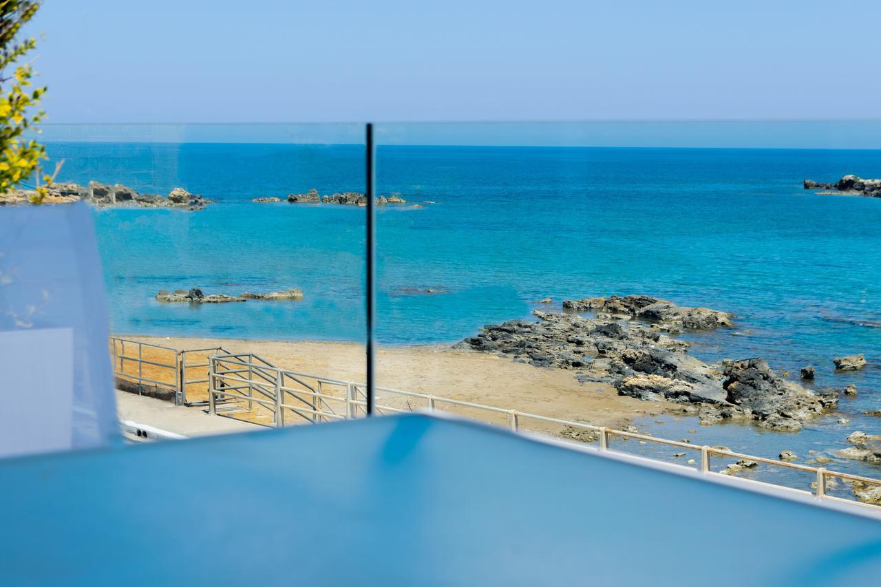 Sonja Beachfront Apartments Kato Daratso Ngoại thất bức ảnh